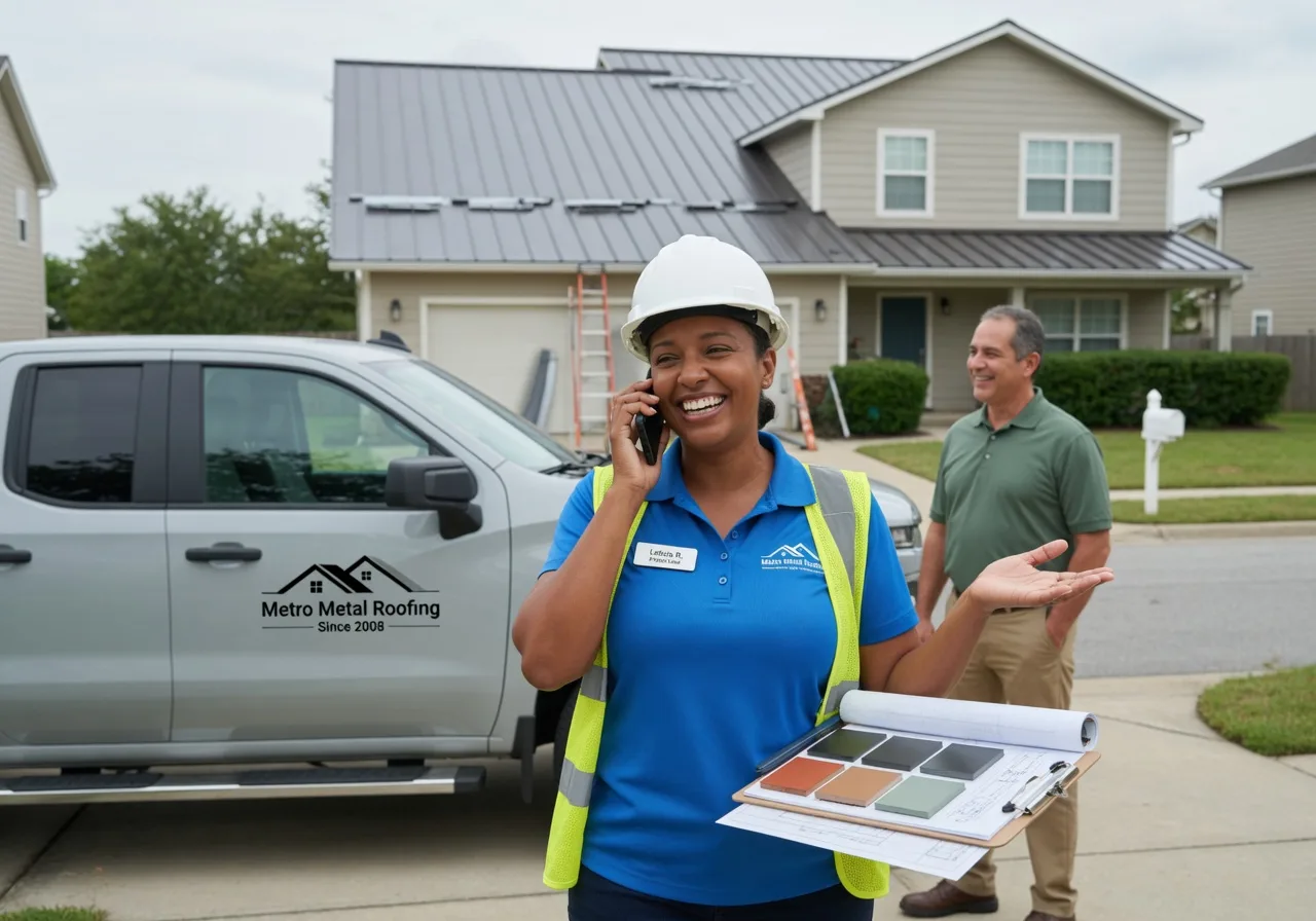 Storm Damage Metal Roof Repair in Tehuacana, TX
